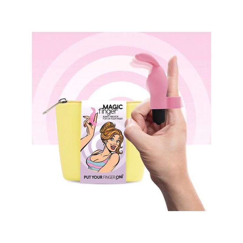 FeelzToys - Magic Finger Vibrator Roze Różowy